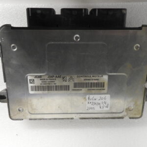 ECU CENTRALITA MOTOR PEUGEOT 206 1.400 G.